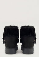 Faux Fur Cuff Ankle Booties
