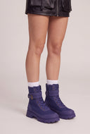Buckle Combat Boots