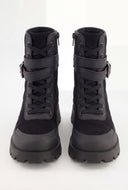 Buckle Combat Boots