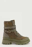 Buckle Combat Boots