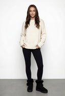 Pom Poms Faux Suede Platform Winter Boots