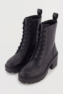 Lug Sole Platform Combat Boots
