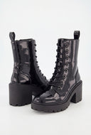 Lug Sole Platform Combat Boots