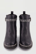 Glam Buckle Booties