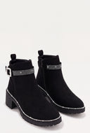 Glam Buckle Booties