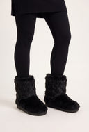 Cynthia Faux Fur Booties