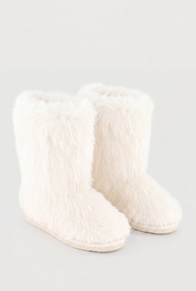 Cynthia Faux Fur Booties