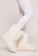 Cynthia Faux Fur Booties