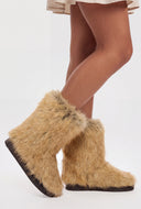 Cynthia Faux Fur Booties