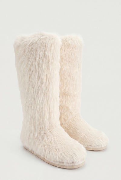 Faux Fur Winter Boots