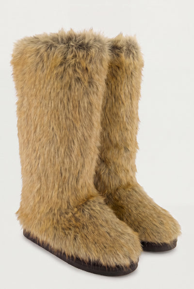 Faux Fur Winter Boots