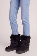 Faux Fur Cuff Booties