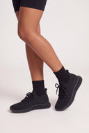 Julia Textured Lace Up Sneakers
