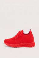 Julia Textured Lace Up Sneakers