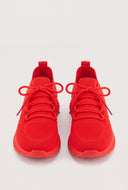 Julia Textured Lace Up Sneakers