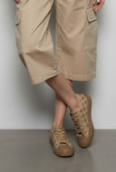 Lillie Cap Toe Canvas Low Top Sneakers