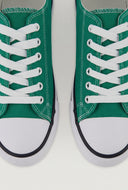 Canvas Lace-Up Sneakers
