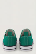 Canvas Lace-Up Sneakers