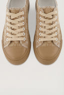 Canvas Lace-Up Sneakers