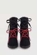 Sereia Double Lace Up Booties