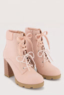 Sereia Double Lace Up Booties