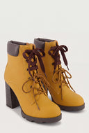 Sereia Double Lace Up Booties