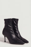 Pointed Toe Stiletto Heel Dress Booties
