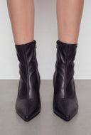 Pointed Toe Stiletto Heel Dress Booties