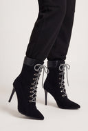 Pointed Toe Stilettos Booties