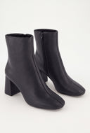 Square Toe Ankle Booties