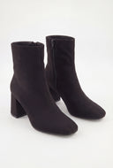 Square Toe Ankle Booties