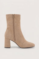 Square Toe Ankle Booties
