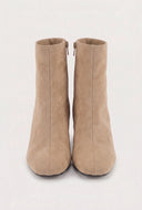 Square Toe Ankle Booties