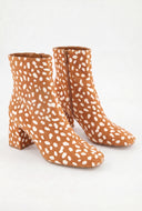 Square Toe Ankle Booties