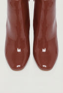 Block Heel Almond Toe Ankle Booties