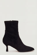 Pointed Toe Zip Ankle Booties