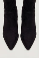 Pointed Toe Zip Ankle Booties