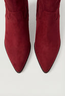Pointed Toe Zip Ankle Booties