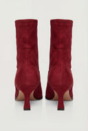 Pointed Toe Zip Ankle Booties