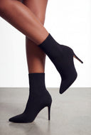 Nia Pointed Toe Stiletto Sock Boots