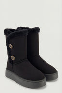 Zariah Button Loop Platform Winter Boots