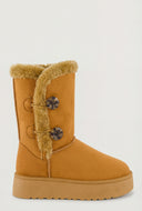 Zariah Button Loop Platform Winter Boots