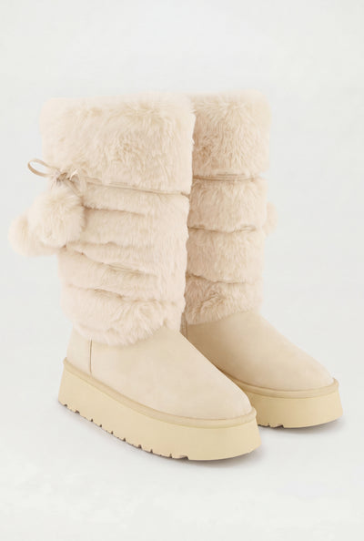 Neriah Faux Fur Platform Boots