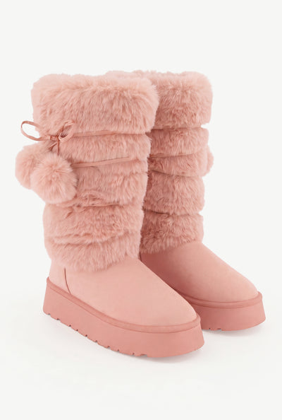 Neriah Faux Fur Platform Boots