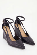 Pointed Toe Wedge Pumps
