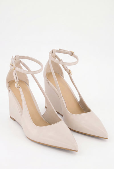 Pointed Toe Wedge Pumps