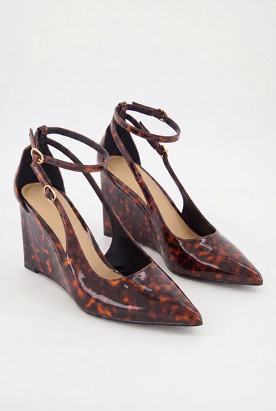 Pointed Toe Wedge Pumps