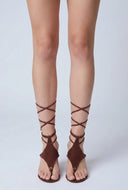 Lace Up Gladiator Wedges