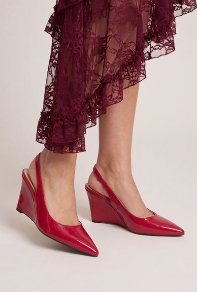 Esmeralda Slingback Wedges