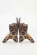 Sculpted Wedge Mule Sandals